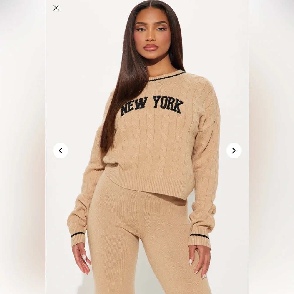 Fashion Nova Cream Pantsuit🌟 - Picture 2 of 5